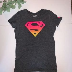 Under Armour Super man/ Super girl Top